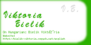 viktoria bielik business card